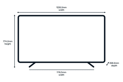 Kogan 55" LED 4K Smart AI Google TV - U94V
