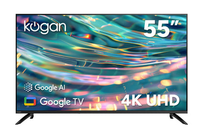 Kogan 55" LED 4K Smart AI Google TV