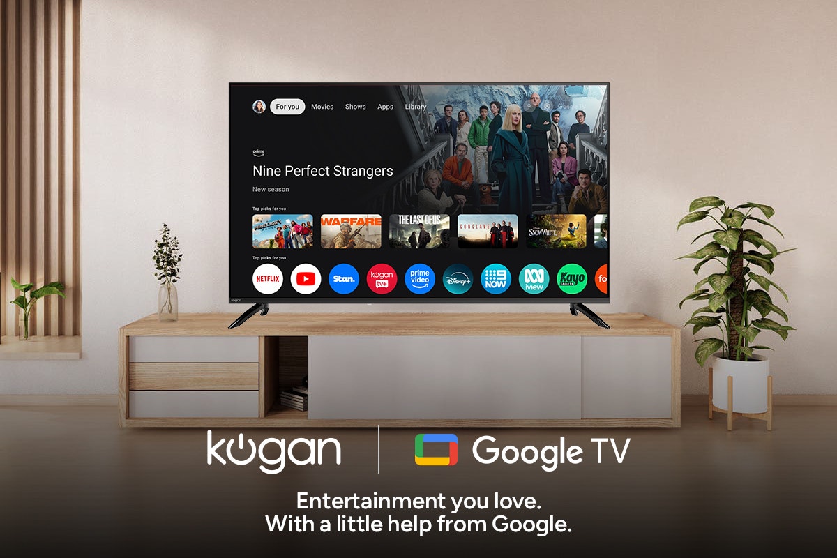 Kogan 55" LED 4K Smart AI Google TV