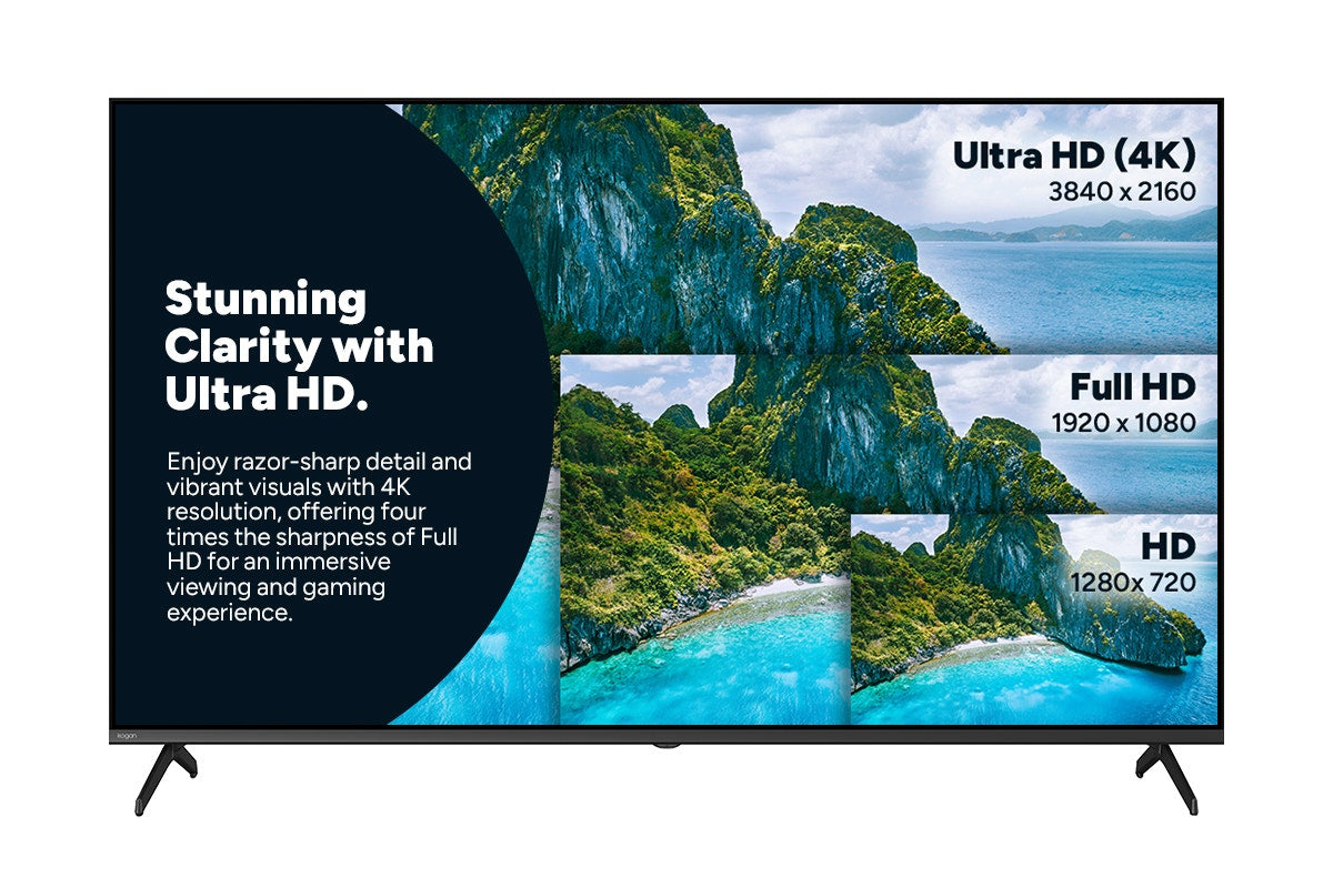 Kogan 60" LED 4K Smart AI Google TV