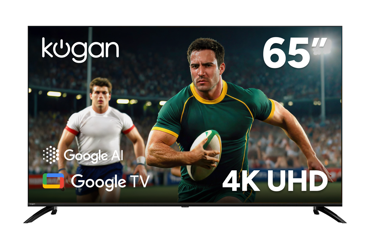 Kogan 65" LED 4K Smart AI Google TV - U95T