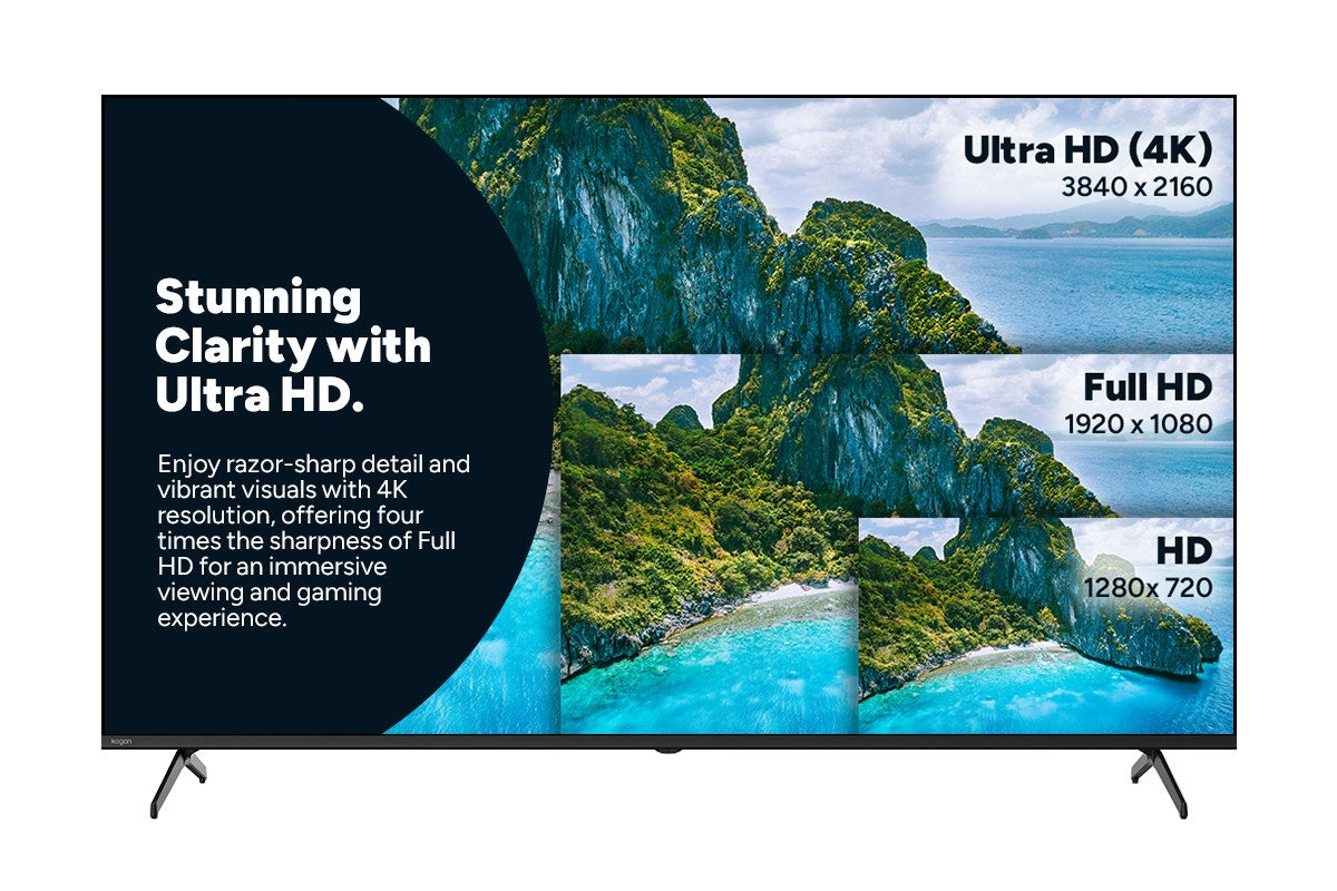 Kogan 65" LED 4K Smart AI Google TV