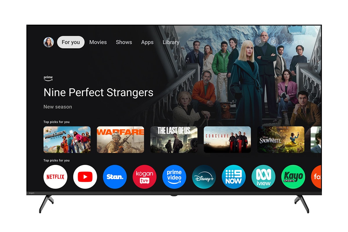 Kogan 65" LED 4K Smart AI Google TV