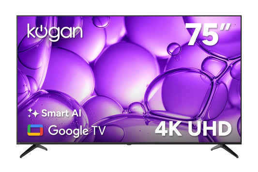 Kogan 75" LED 4K Smart AI Google TV - U95T - Auzzistore