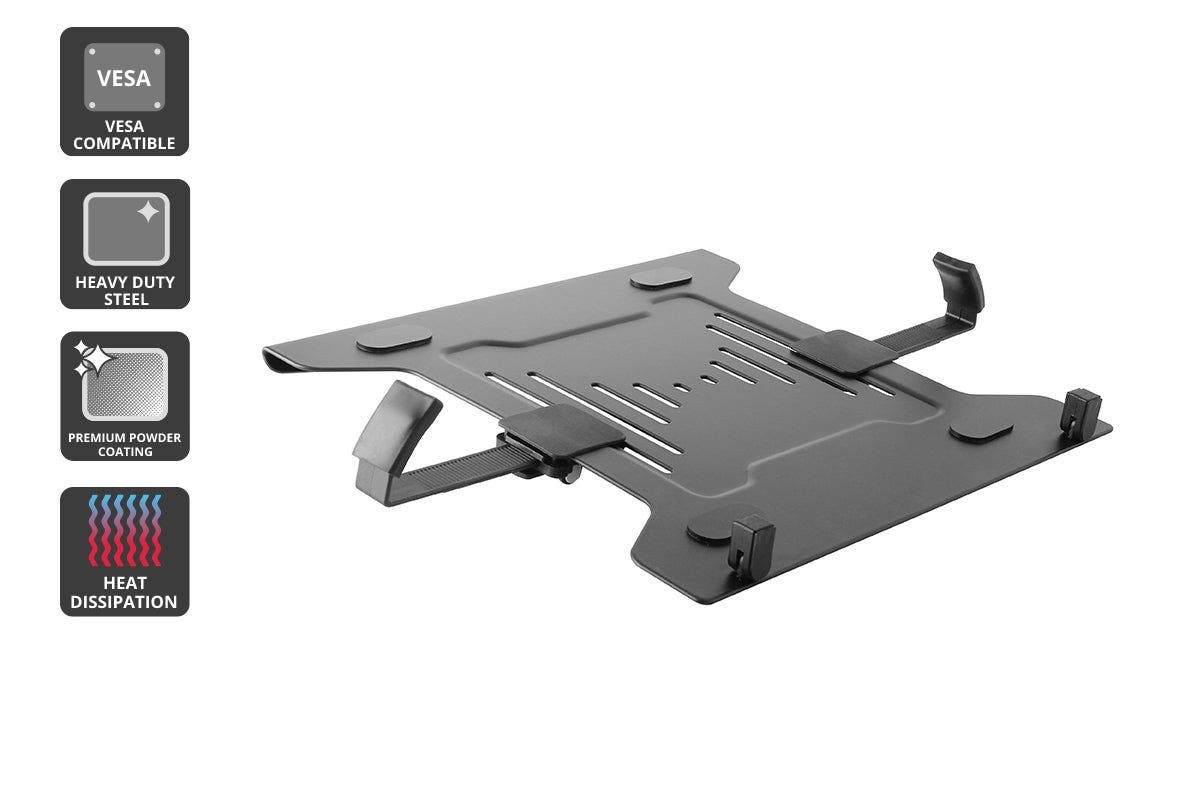 Kogan Laptop Holder for VESA Monitor Mount for 10" - 15.6â€ Screen Laptops