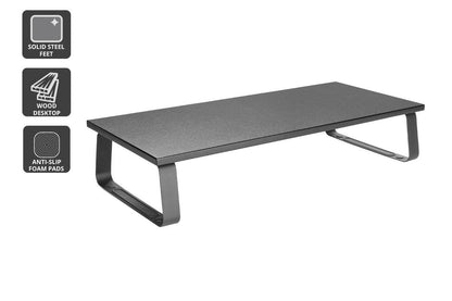 Kogan Modern Monitor & Laptop Stand with Steel Frame