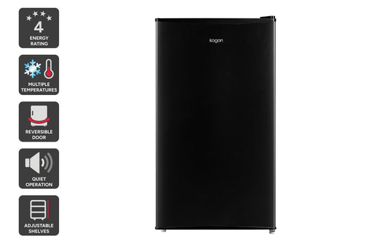 Kogan 93L Bar Fridge (Black)