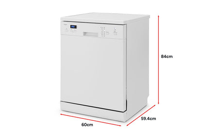 Kogan 60cm Freestanding Dishwasher (12 Place, White)
