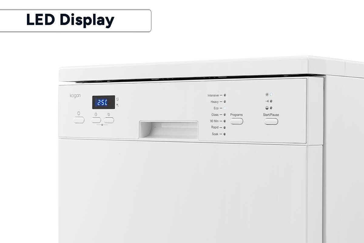 Kogan 60cm Freestanding Dishwasher (12 Place, White)