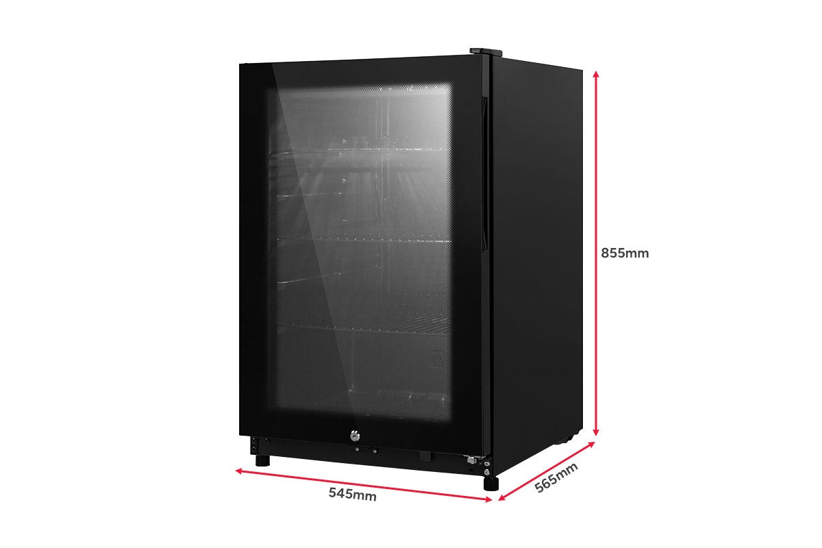 Kogan 131L Glass Door Bar Fridge