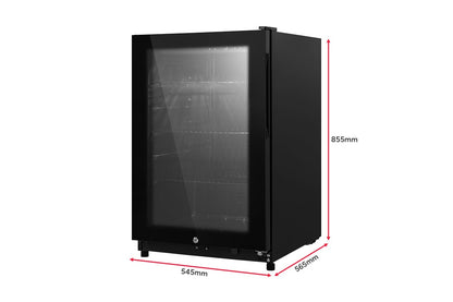 Kogan 131L Glass Door Bar Fridge
