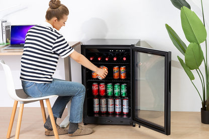 Kogan 131L Glass Door Bar Fridge