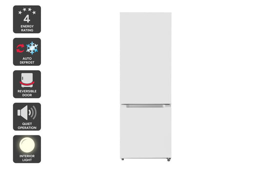 Kogan 325L Bottom Mount Fridge (White)