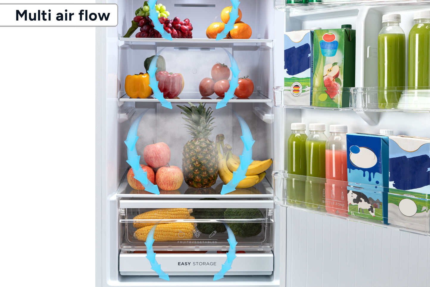 Kogan 325L Bottom Mount Fridge (White)