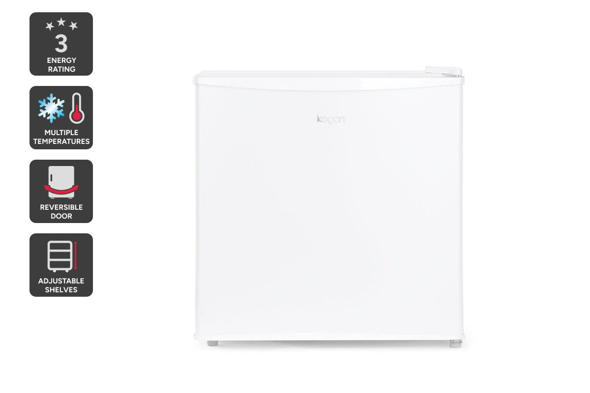 Kogan 43L Bar Fridge (White)
