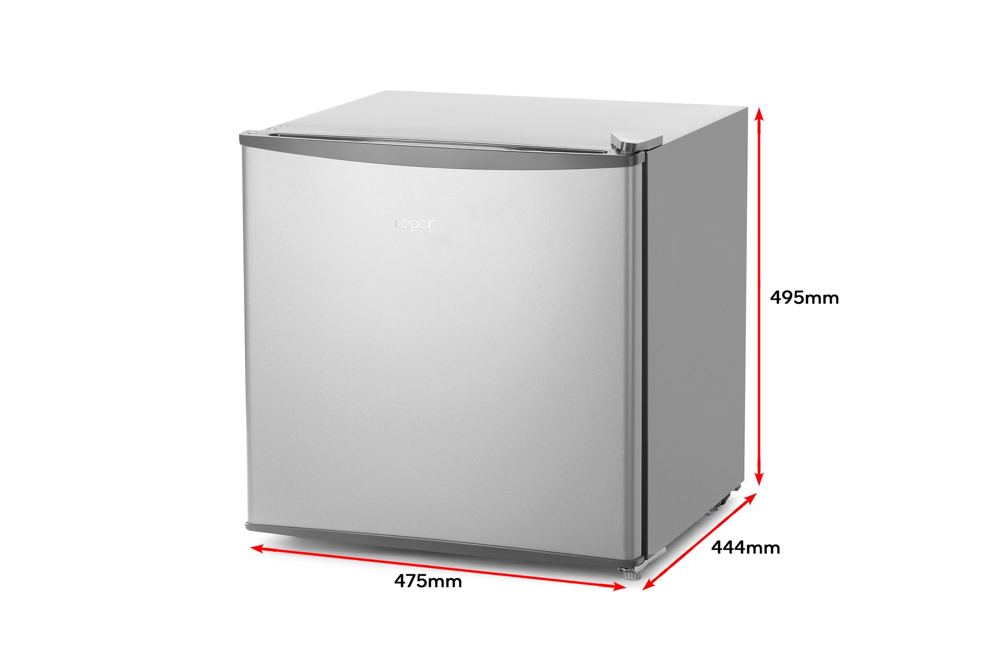 Kogan 43L Bar Fridge (Silver)