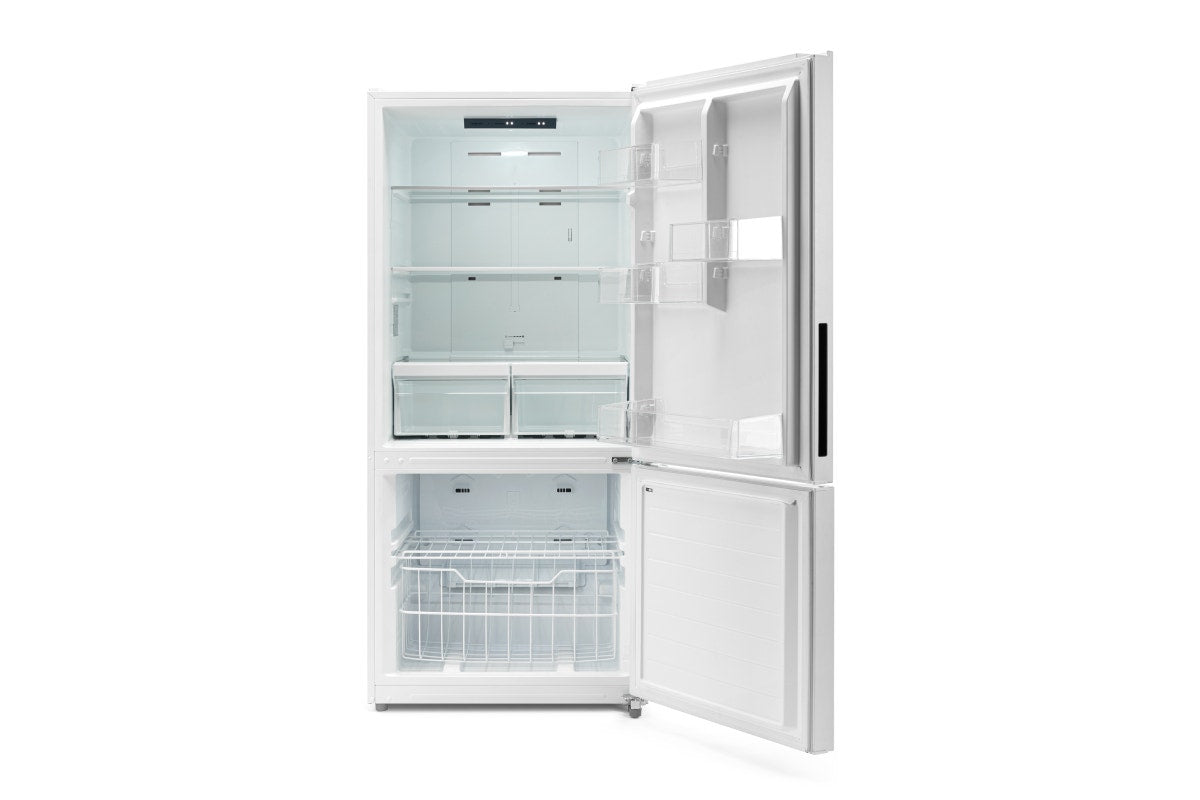 Kogan 529L Bottom Mount Fridge  - White)