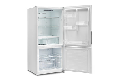 Kogan 529L Bottom Mount Fridge  - White)