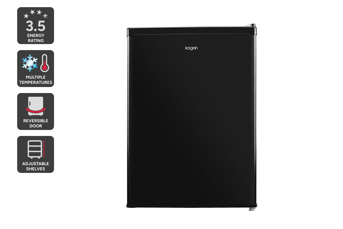 Kogan 65L Bar Fridge (Black)
