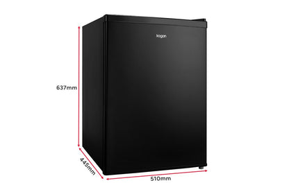 Kogan 65L Bar Fridge (Black)