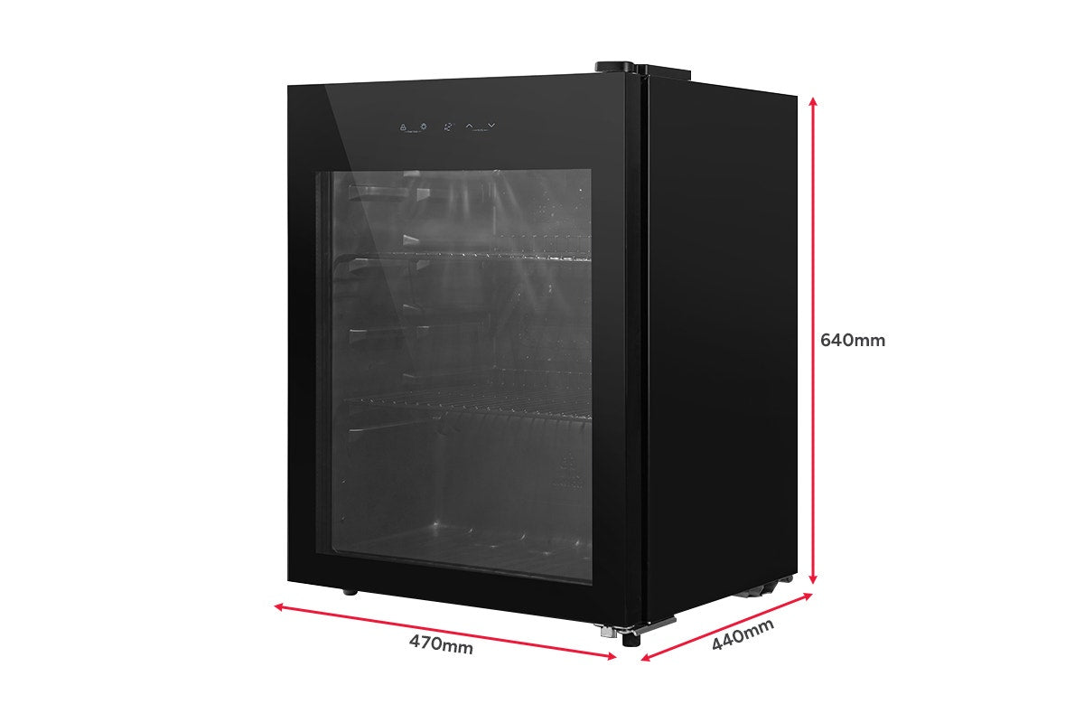 Kogan 66L Glass Door Bar Fridge