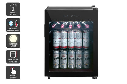 Kogan 66L Glass Door Bar Fridge