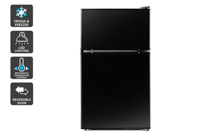 Kogan 87L Top Mount Fridge (Black)