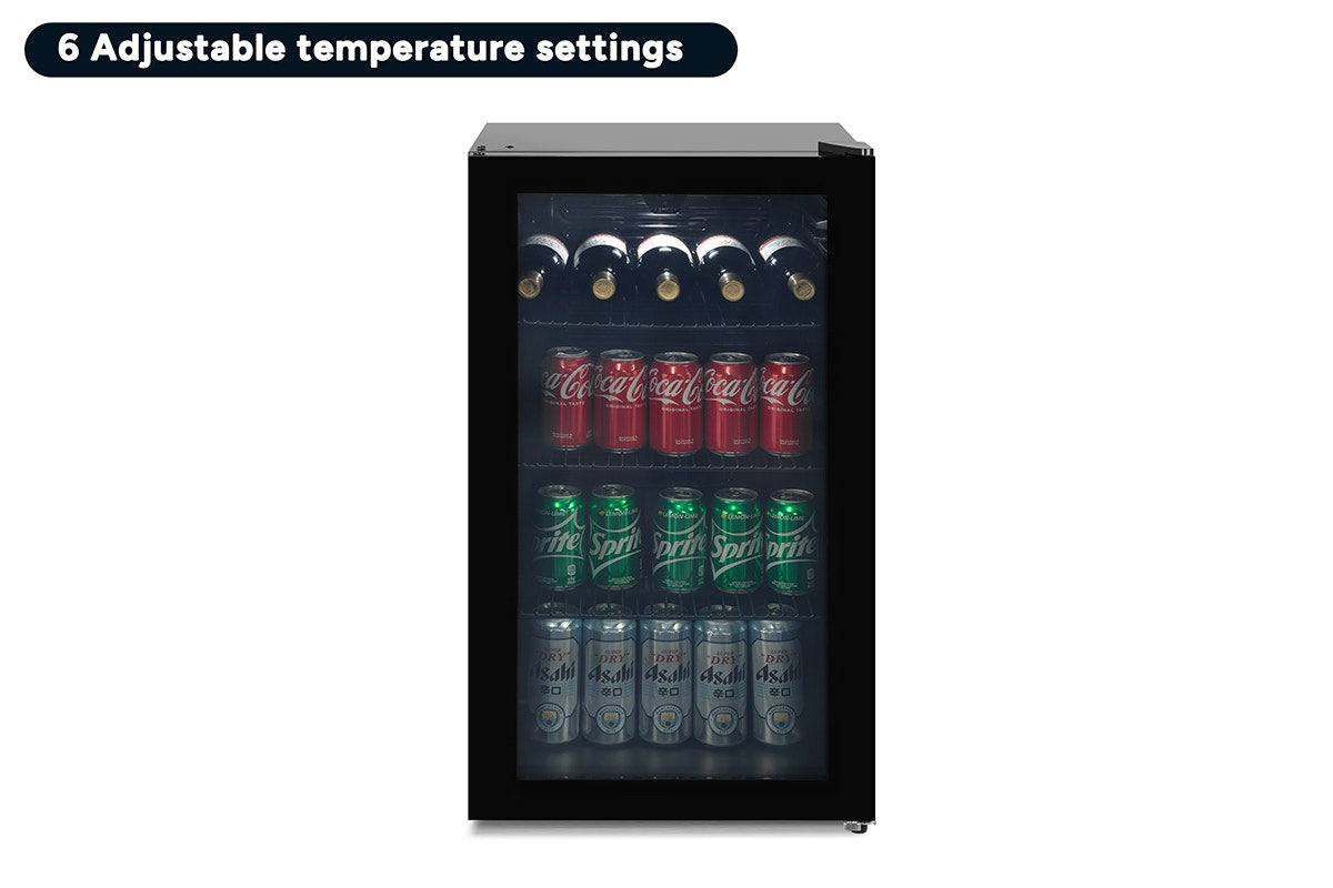 Kogan Glass Door Bar Fridges 93L