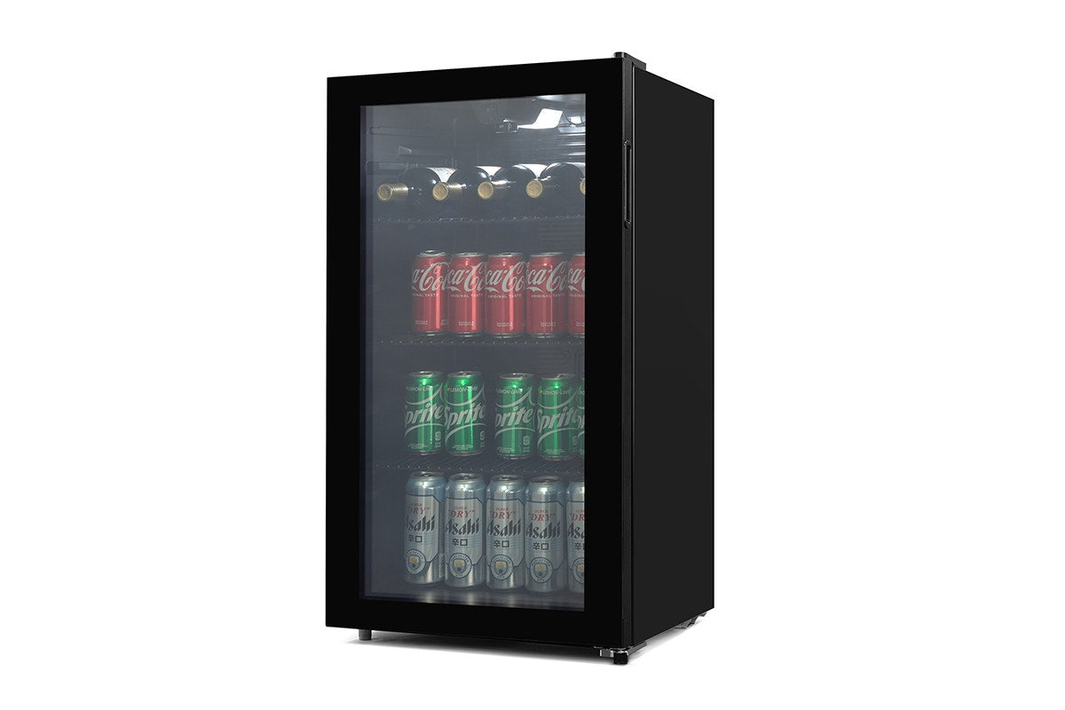 Kogan Glass Door Bar Fridges 93L