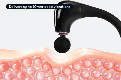 Kogan Handheld U-Shaped Massage Gun with Deep Vibration Relief