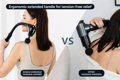 Kogan Handheld U-Shaped Massage Gun with Deep Vibration Relief