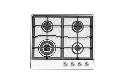 Kogan 60cm Gas Cooktop - Stainless Steel