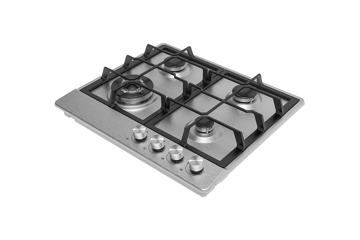 Kogan 60cm Gas Cooktop (Stainless Steel)