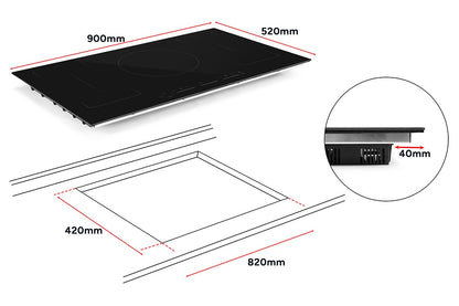 Kogan Induction Cooktop (90cm)