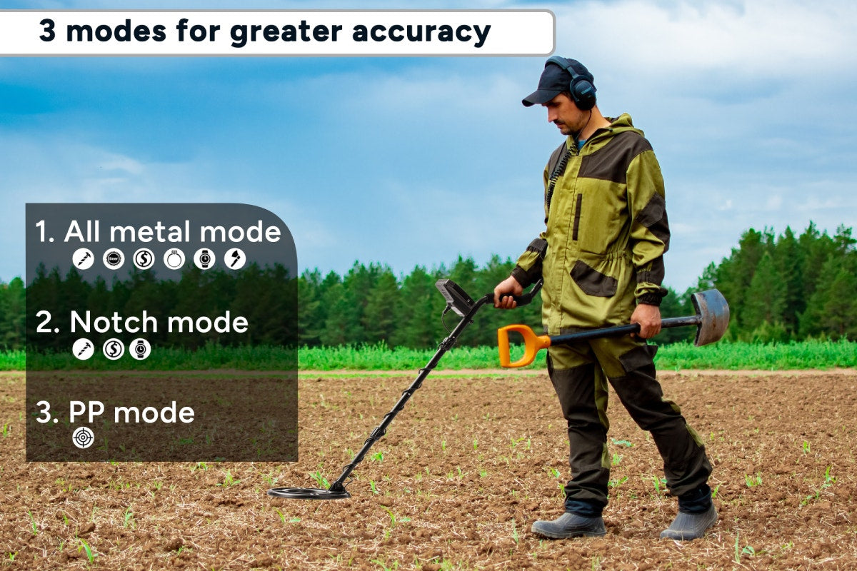 Kogan Metal Detector with LCD Display and Accessories