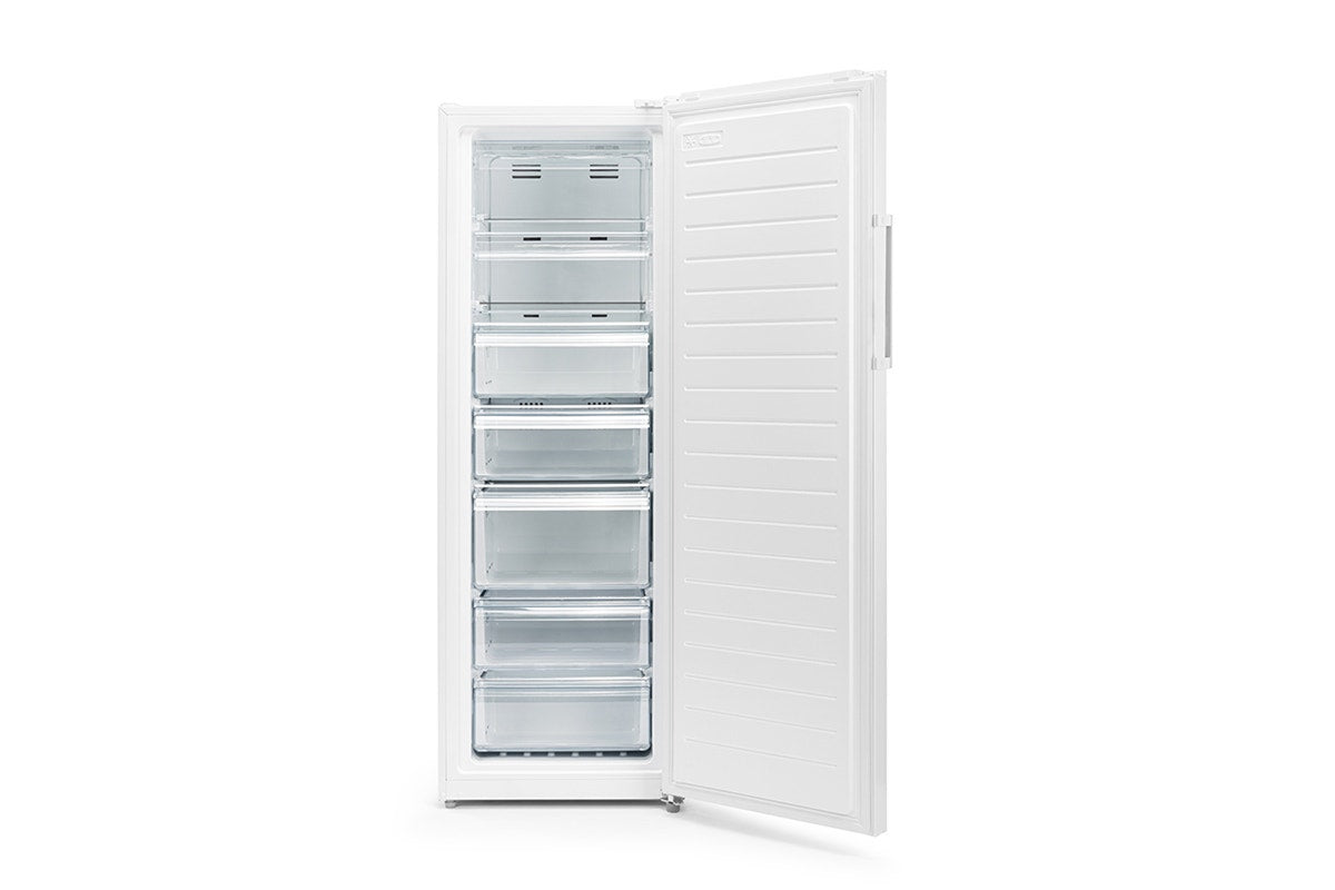 Kogan 238L Upright Frost Free Fridge & Freezer (White)