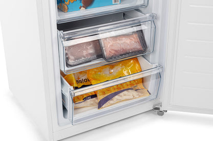 Kogan 238L Upright Frost Free Fridge & Freezer (White)