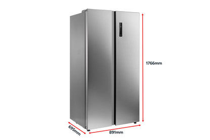 Kogan 548L Side by Side Fridge (Stainless Steel)