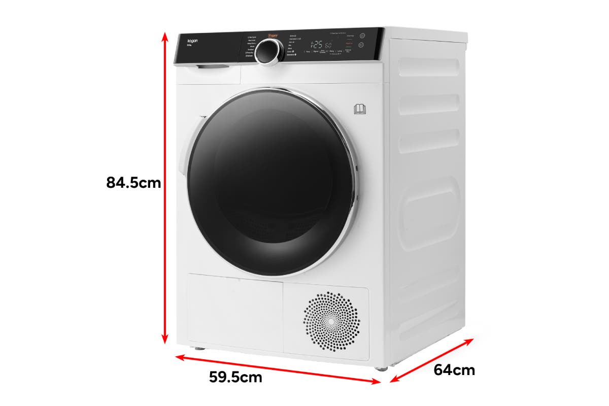 Kogan 10kg Signature Heat Pump Dryer (White)