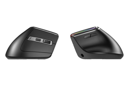Kogan MX Vertical Rechargeable Wireless Ergonomic Mouse