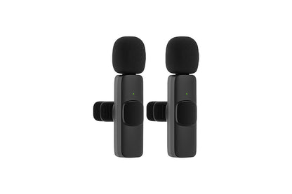 Kogan Wireless Lavalier Lapel Mic (2 Pack)