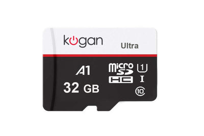 Kogan 32GB Micro SD Card A1 V10 for Full HD Photos & Videos