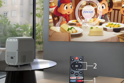 Kogan Full HD Smart Mini Projector with Built-in Netflix and Miracast