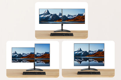 Kogan Articulating Freestanding Dual Monitor Stand for 17" - 32" Monitors
