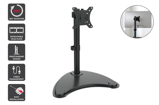 Kogan Articulating Freestanding Single Monitor Stand for 13" - 32" Monitors - Auzzistore