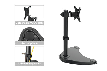 Kogan Articulating Freestanding Single Monitor Stand for 13" - 32" Monitors