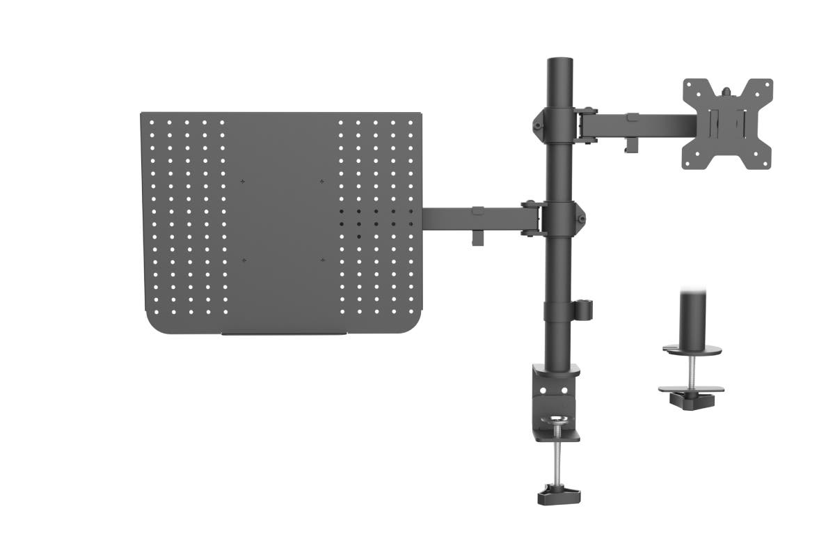 Kogan Articulating Mount for 17"-32" Monitor with Laptop Holder