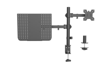 Kogan Articulating Mount for 17"-32" Monitor with Laptop Holder