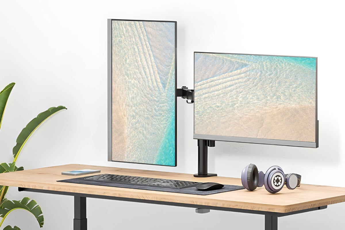 Kogan Articulating Dual Monitor Arm for 17"- 32" Monitors