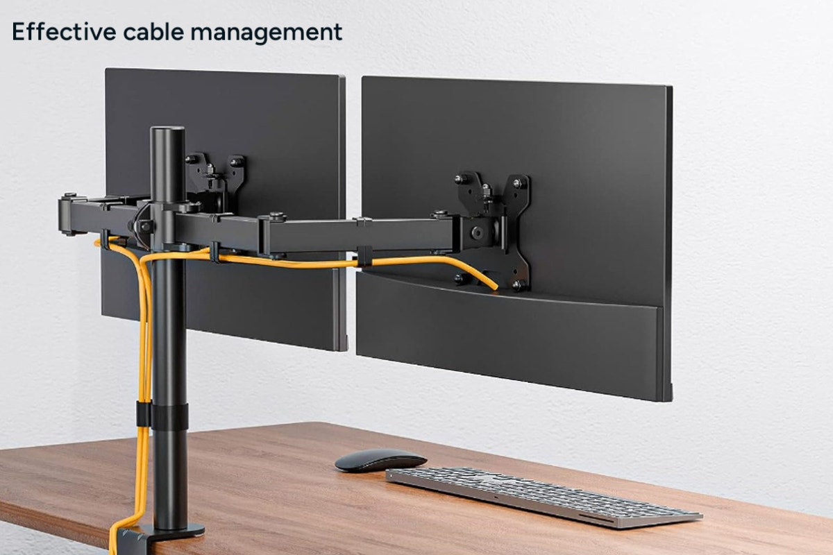 Kogan Articulating Dual Monitor Arm for 17"- 32" Monitors